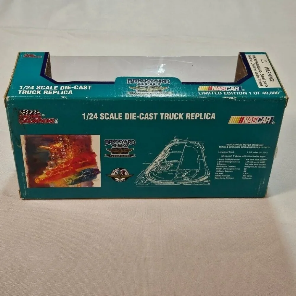 NASCAR Brickyard 400 August 5 1995 1:24 Scale Die Cast Official Pace Truck - NIB